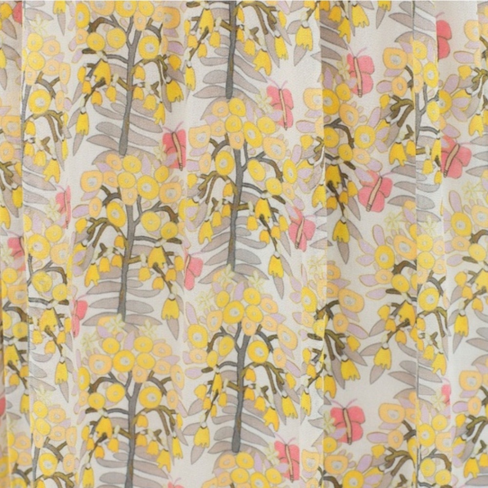 Zara Yellow Floral Dress - Picture 3 of 7